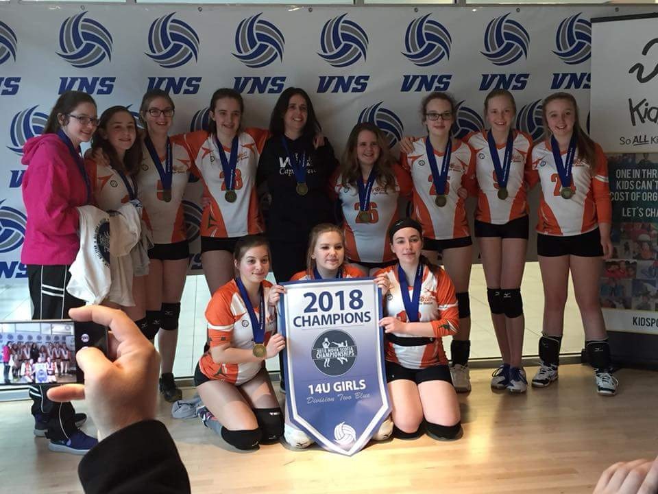 U14 Nova Scotia Volleyball Provincials (from Halifax Saturday) 101.5